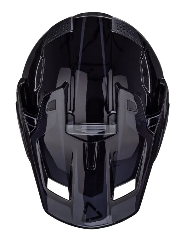 Capacete Leatt 8.5 Adventure com Óculos V25 Preto (Stealth